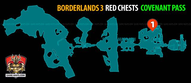 Red Chests in Covenant Pass Zone - Borderlands 3