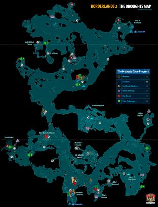 The Droughts Map