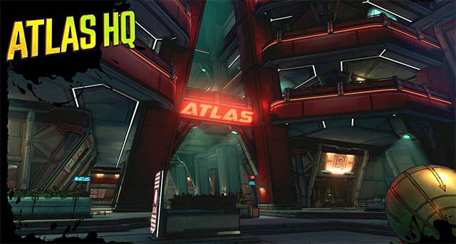 Atlas HQ Zone Borderlands 3