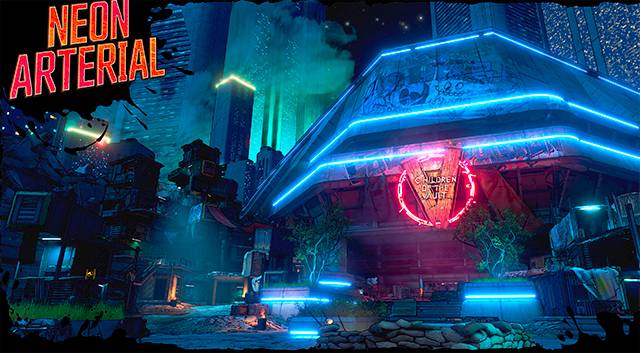 Neon Arterial Zone Borderlands 3