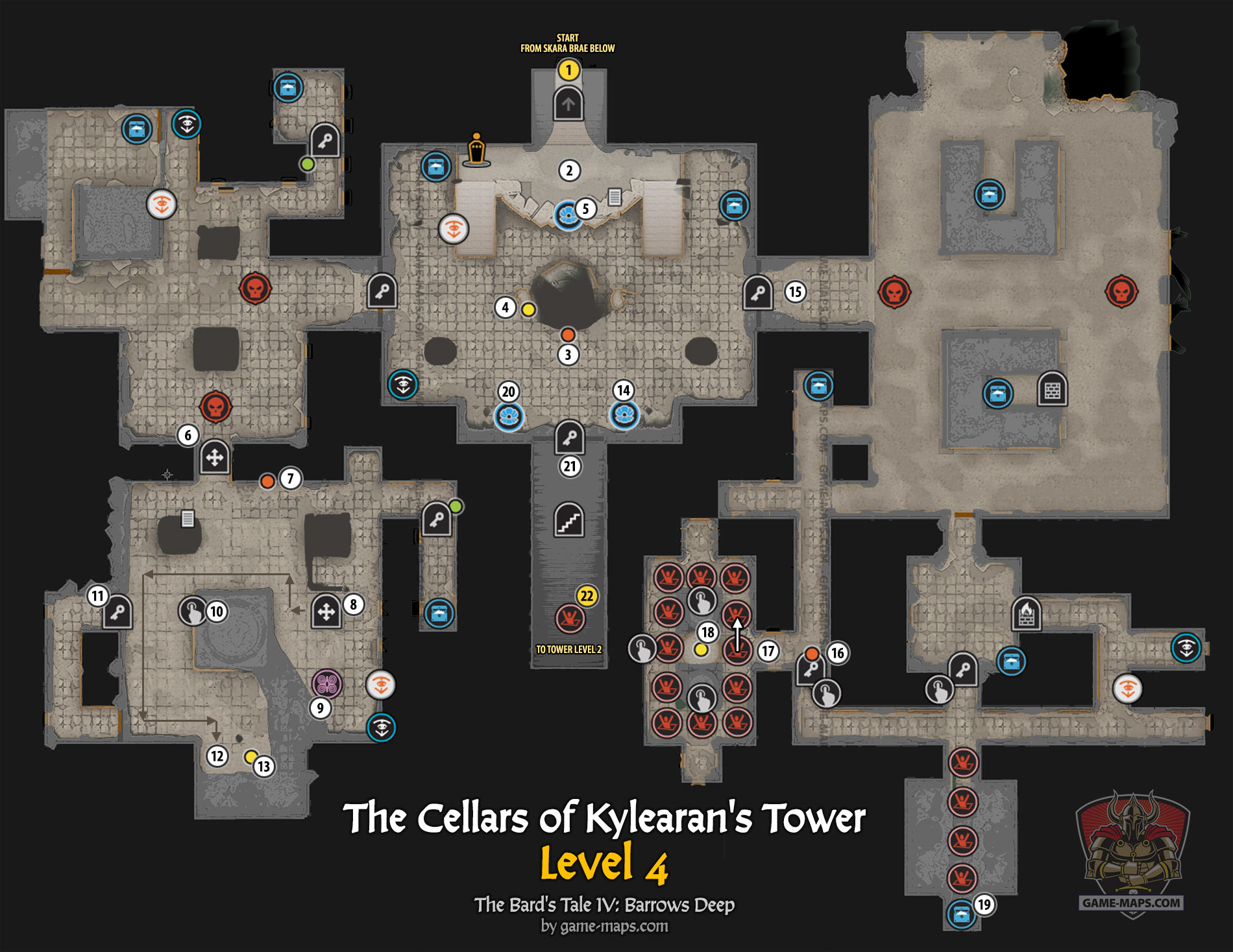 The Cellars of Kylearan's Tower Level 4