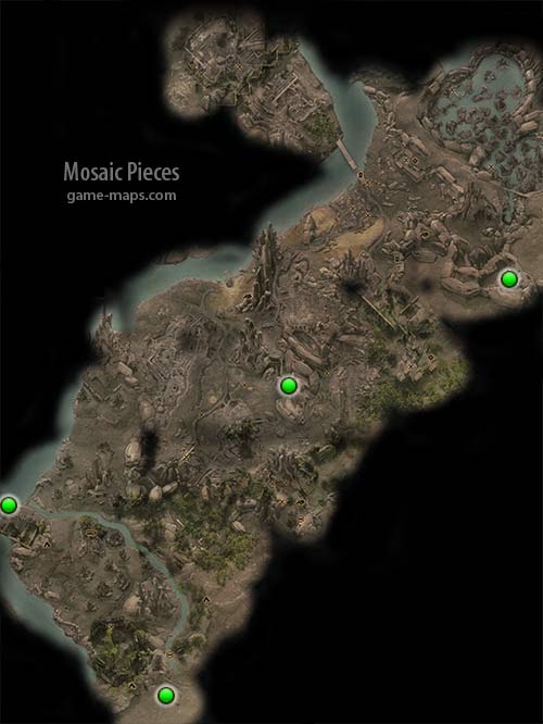 The Exalted Plains Mosaic Pieces Location - Dragon Age: Inquisition