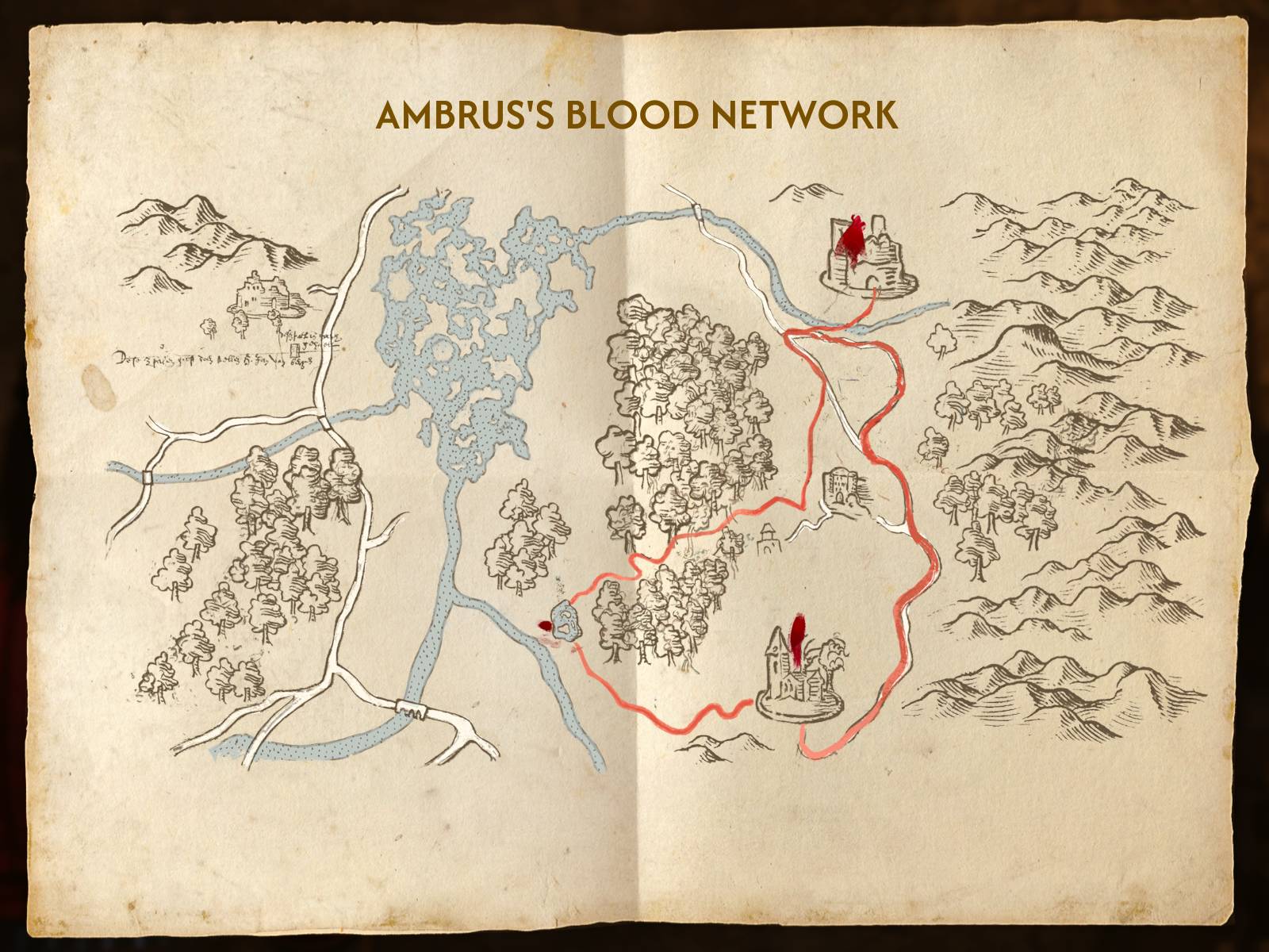 Dawnwalker: Ambrus's Blood Network - map from Ambrus's Cellar (21) - game-maps.com