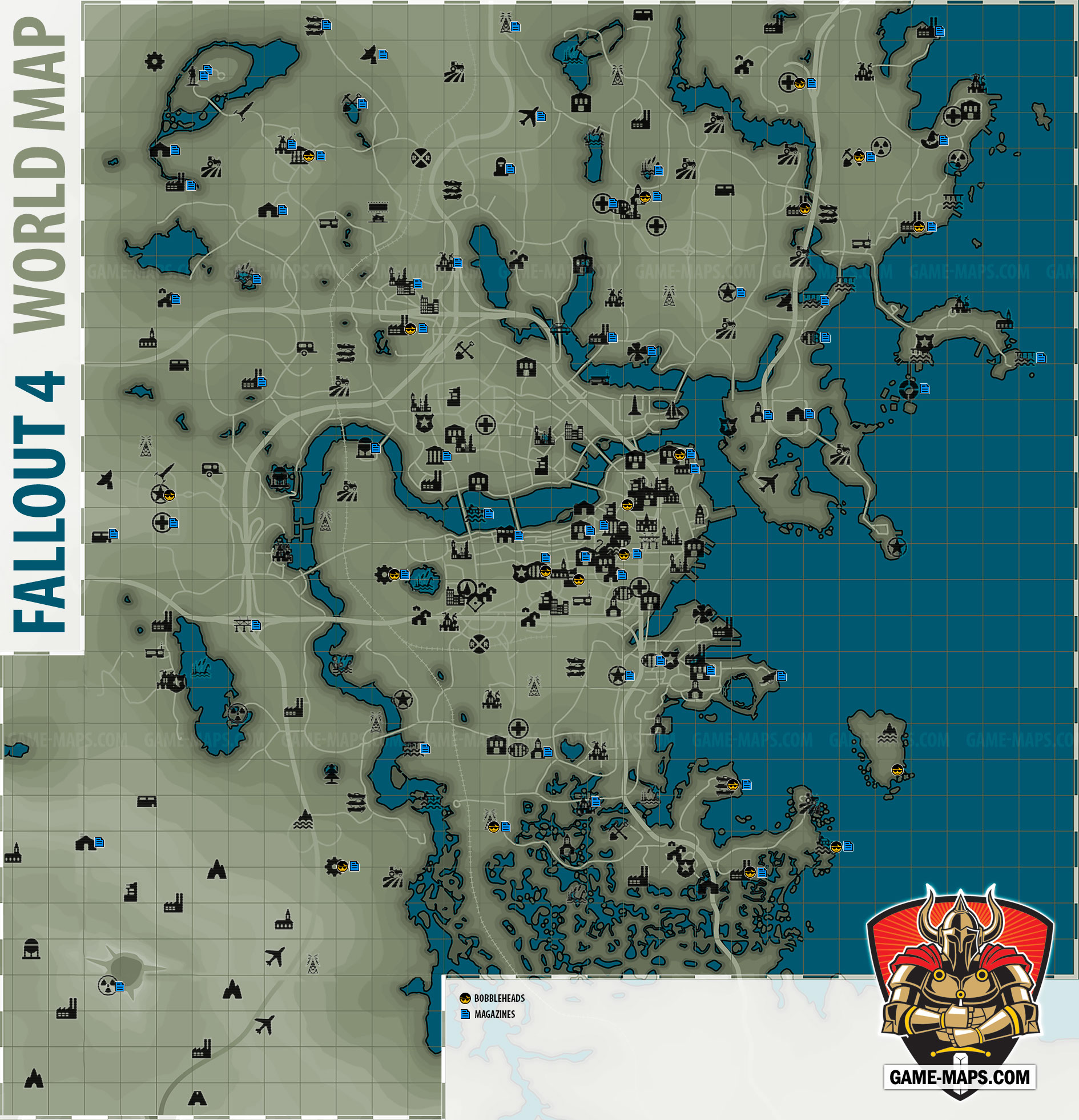 Fallout 4 World Map