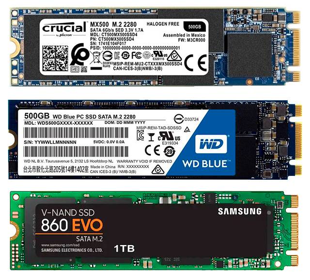 SATA M.2 SDDs, They are in M.2 Form Factor, but they are still only SATA Drives not NVMe.