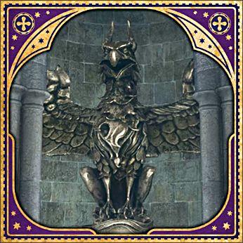 Headmaster's Office Gargoyle - Revelio Field Guide Page - Hogwarts Legacy