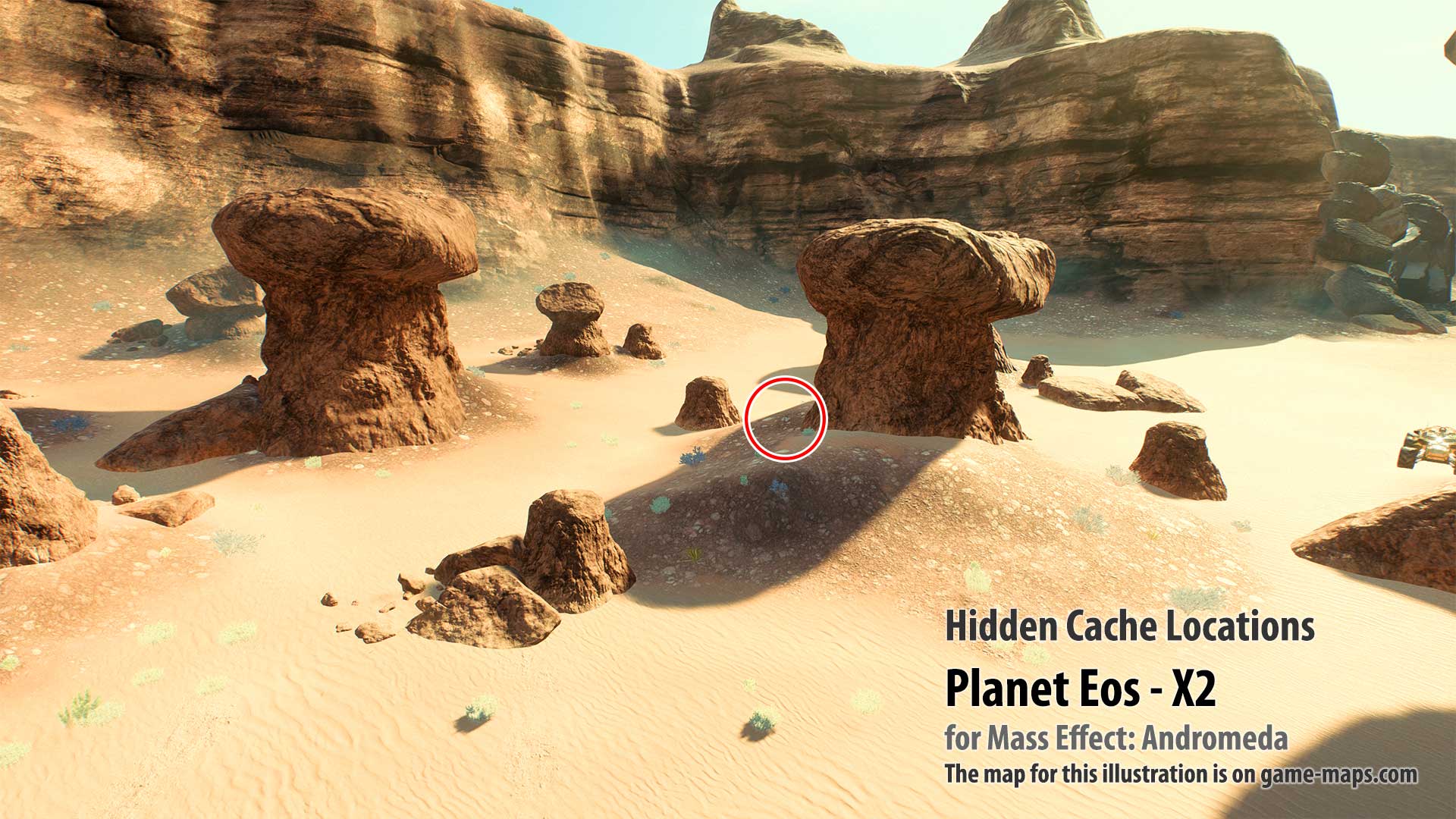 Hidden Cache - Planet Eos-X2 - Mass Effect Andromeda.