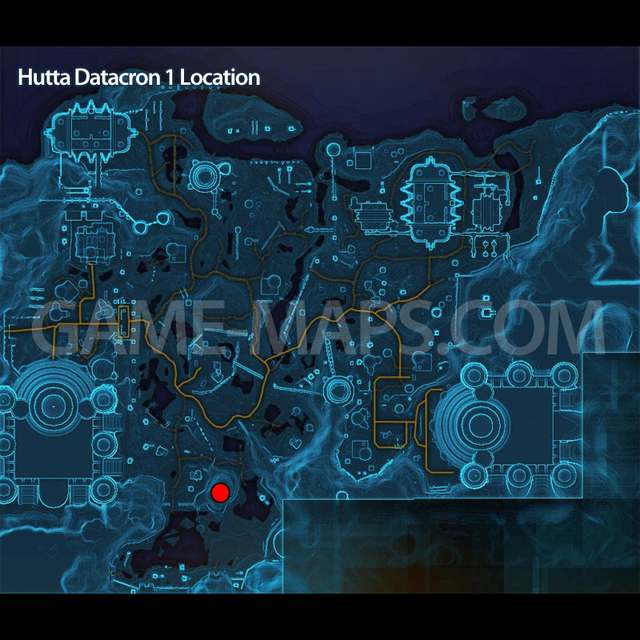 Datacron 1 Location Map Star Wars: The Old Republic