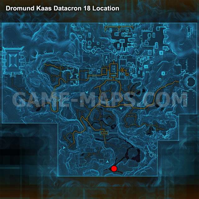 Datacron 18 Location Map Star Wars: The Old Republic