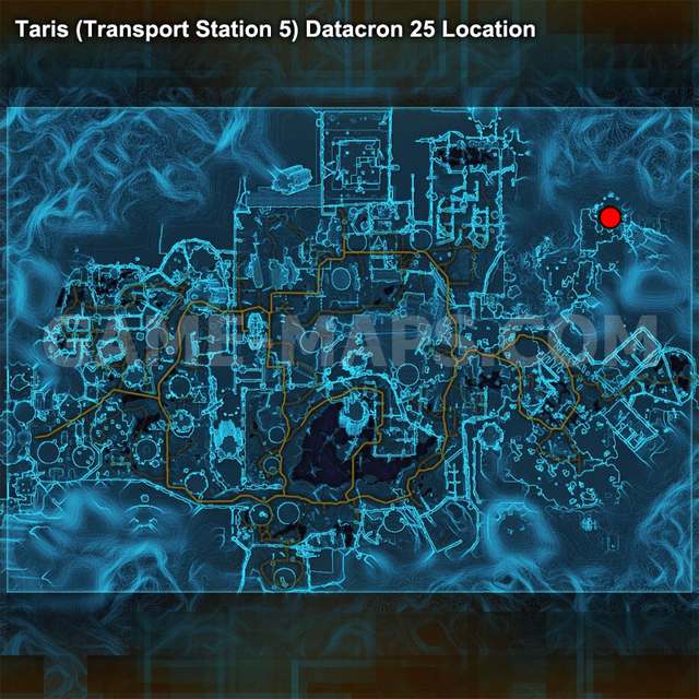 Datacron 25 Location Map Star Wars: The Old Republic