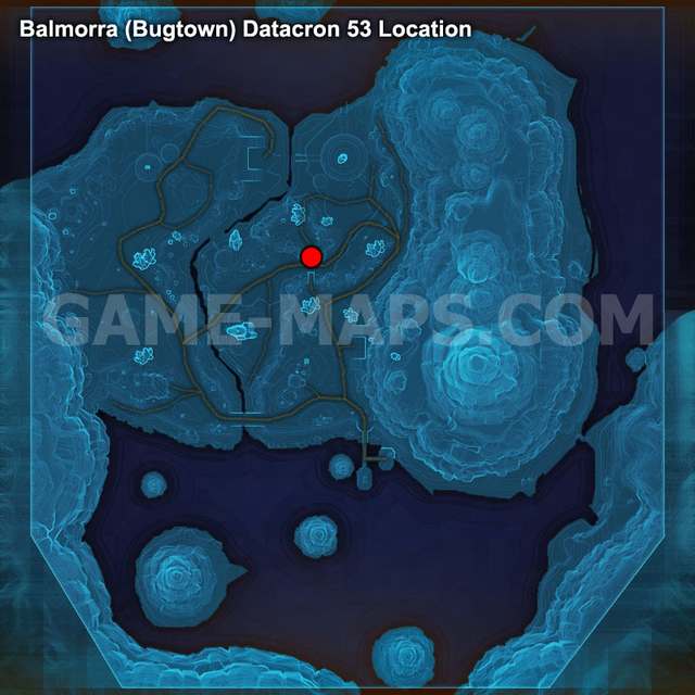 Datacron 53 Location Map Star Wars: The Old Republic