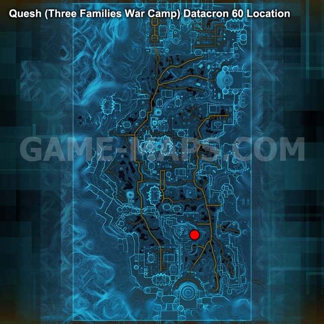 Datacron 60 Location Map Star Wars: The Old Republic