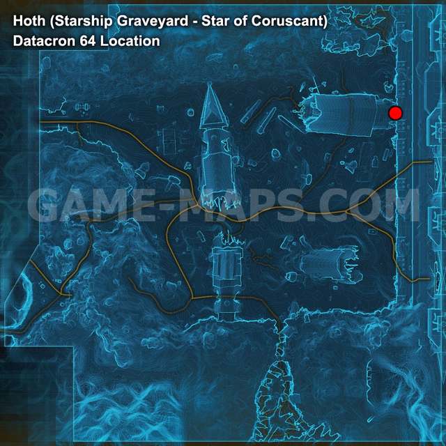Datacron 64 Location Map Star Wars: The Old Republic