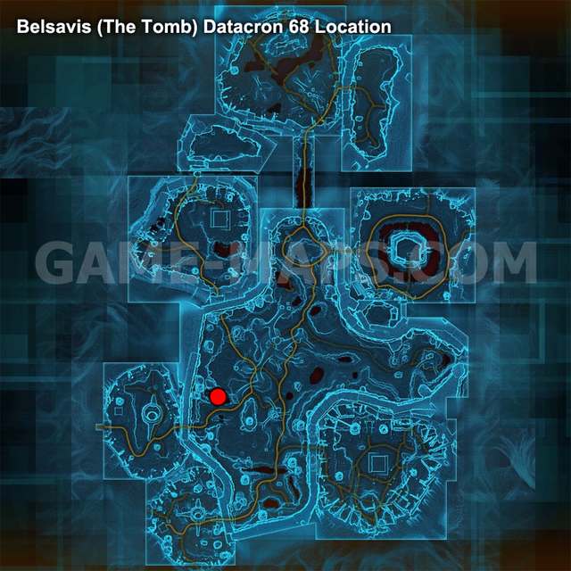 Datacron 68 Location Map Star Wars: The Old Republic