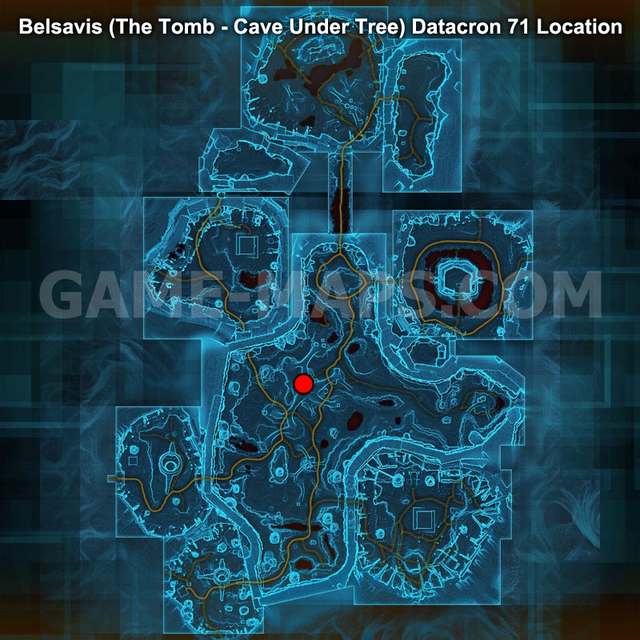 Datacron 71 Location Map Star Wars: The Old Republic