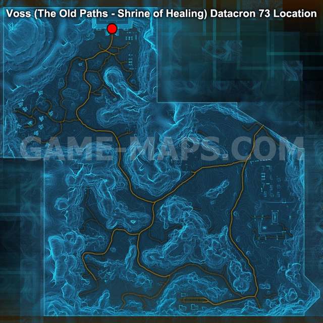 Datacron 73 Location Map Star Wars: The Old Republic