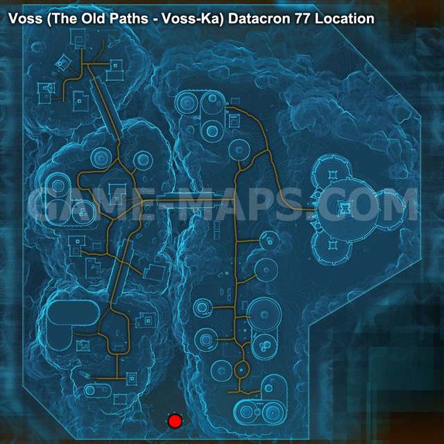 Datacron 77 Location Map Star Wars: The Old Republic