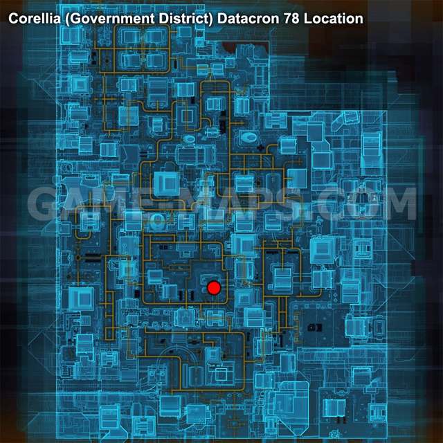 Datacron 78 Location Map Star Wars: The Old Republic